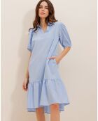 Robe Scarlett bleue