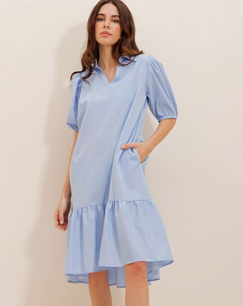 Robe Scarlett bleue