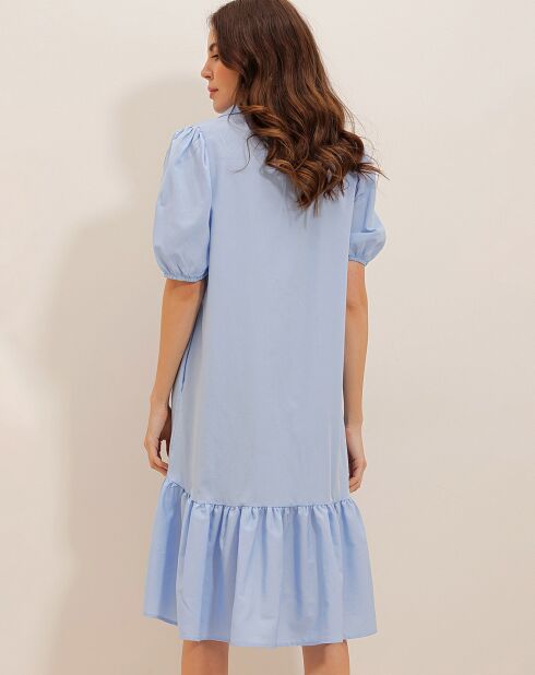 Robe Scarlett bleue