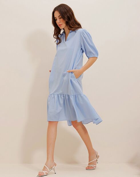 Robe Scarlett bleue