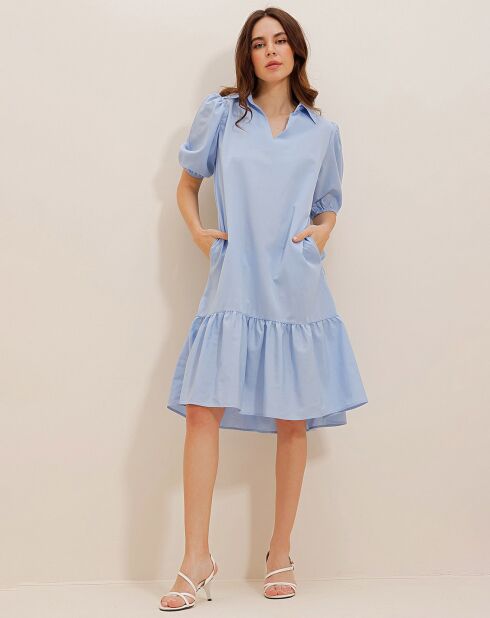 Robe Scarlett bleue
