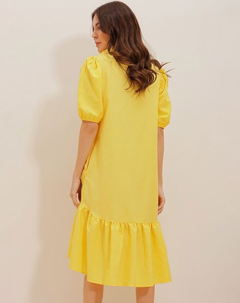 Robe Scarlett jaune