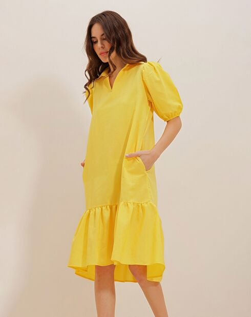 Robe Scarlett jaune