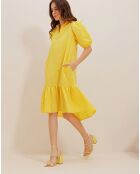 Robe Scarlett jaune