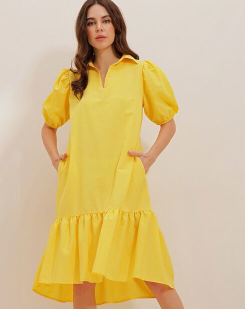 Robe Scarlett jaune