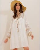Robe Felicia écrue