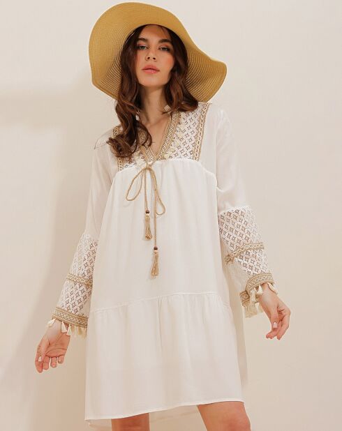 Robe Felicia écrue