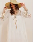 Robe Felicia écrue
