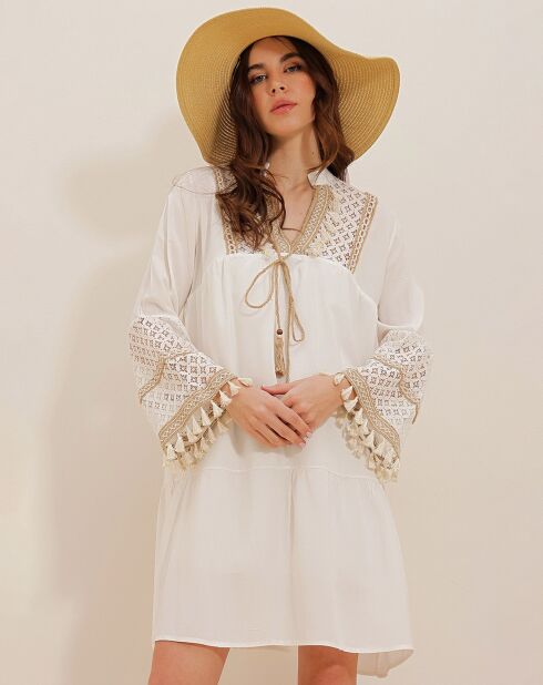 Robe Felicia écrue