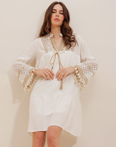 Robe Felicia écrue