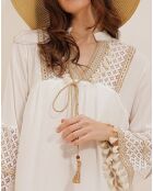 Robe Felicia écrue
