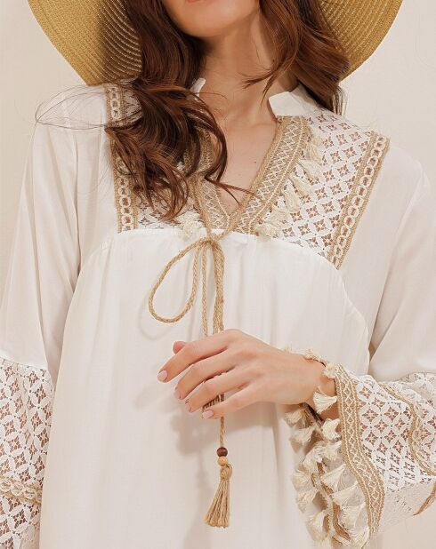 Robe Felicia écrue
