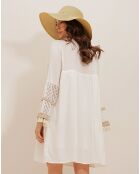 Robe Felicia écrue