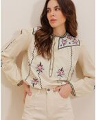 Blouse Nina beige