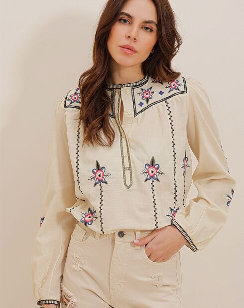 Blouse Nina beige