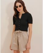 Top Cassandre noir