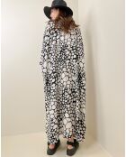Robe Danae noir/blanc