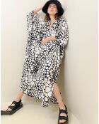 Robe Danae noir/blanc