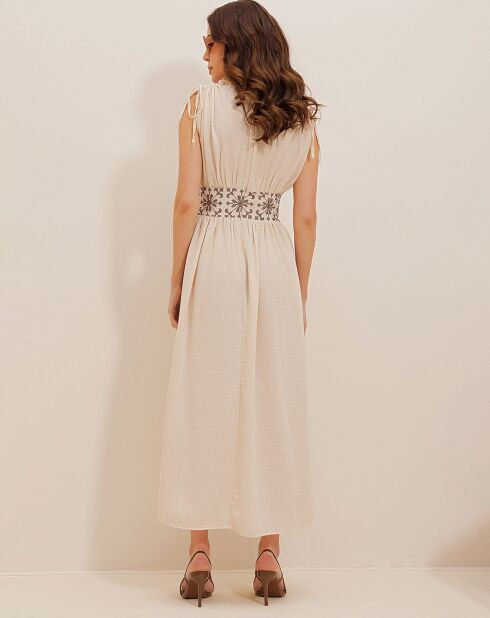Robe Palmyre beige