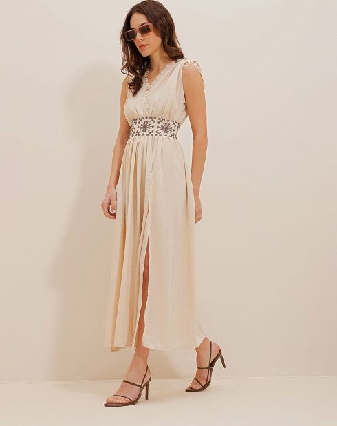 Robe Palmyre beige