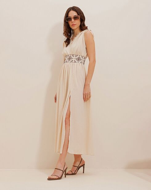 Robe Palmyre beige