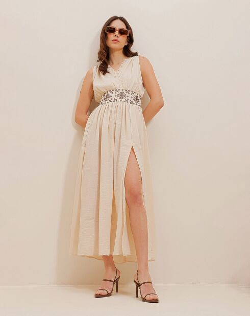 Robe Palmyre beige