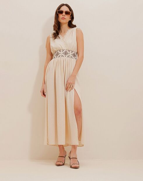 Robe Palmyre beige