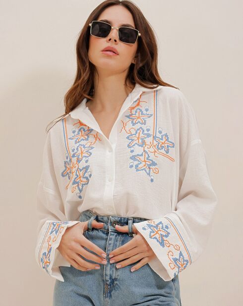 Chemise Anais blanche