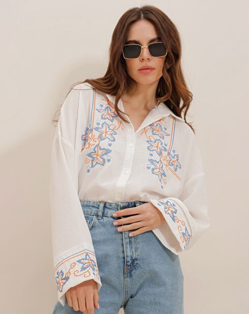 Chemise Anais blanche