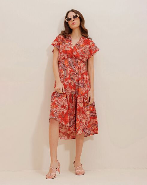 Robe Mariam rouge