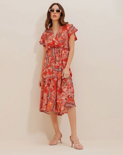 Robe Mariam rouge