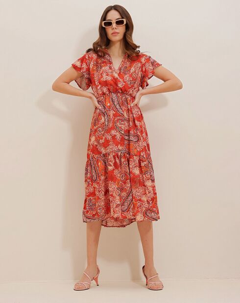 Robe Mariam rouge