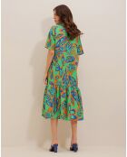 Robe Solene verte