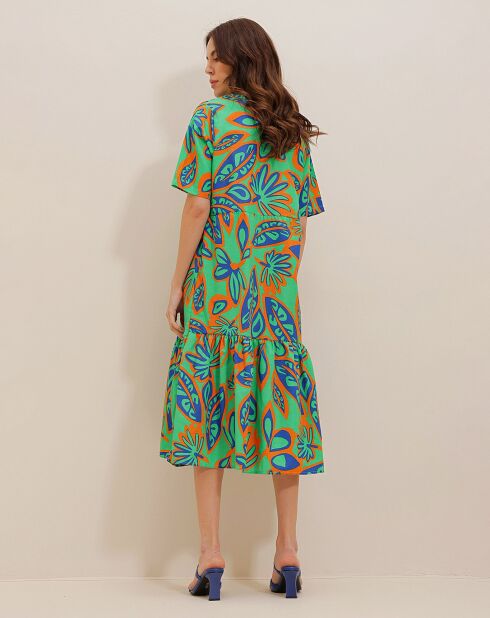 Robe Solene verte