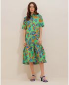 Robe Solene verte