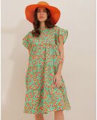 Robe Lila verte