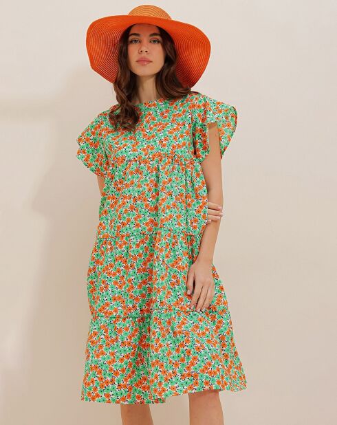 Robe Lila verte