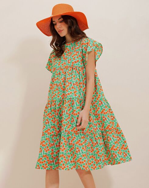 Robe Lila verte