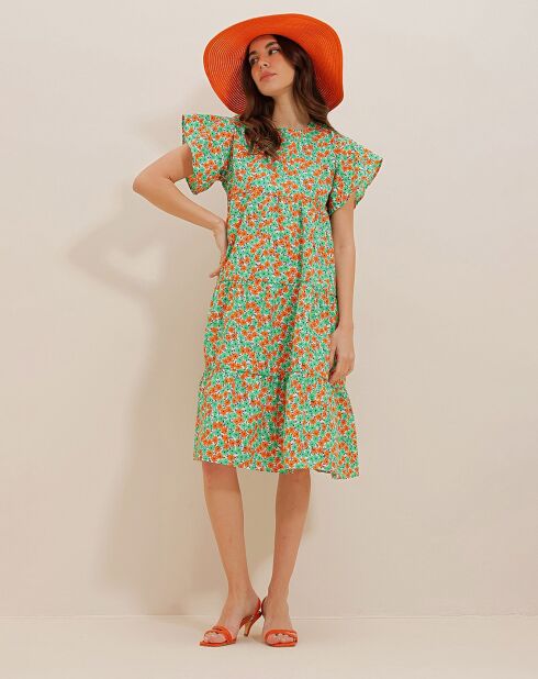 Robe Lila verte