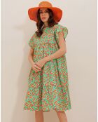 Robe Lila verte