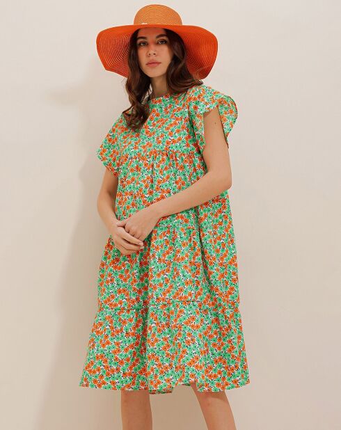 Robe Lila verte