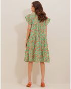 Robe Lila verte