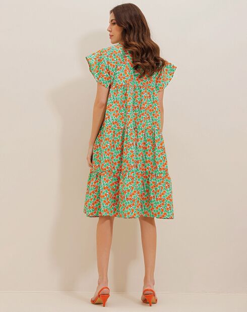 Robe Lila verte