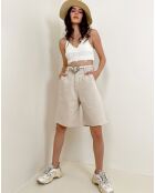 Short Daphne beige