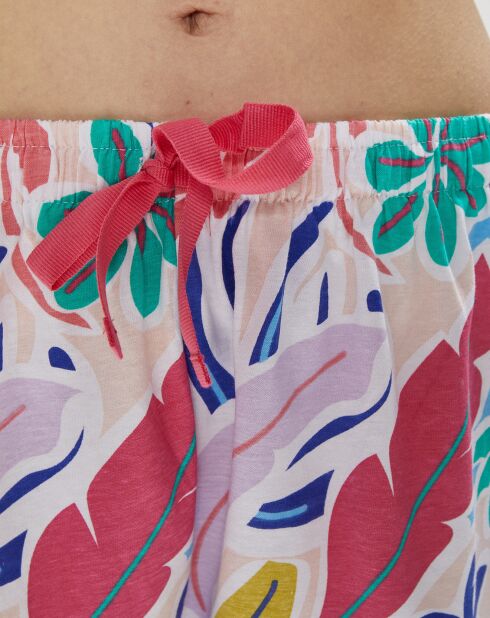 Pyjama imprimé multicolore