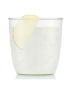 4 Gobelets Kvadrant vert/transparent - 0.2L