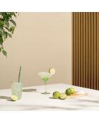 4 Gobelets Kvadrant vert/transparent - 0.5L