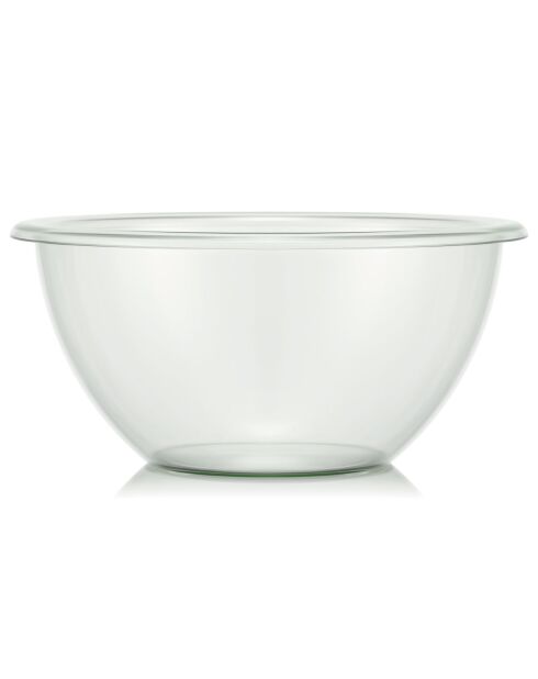 Saladier Bistro vert/transparent - D.23 cm