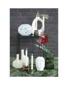 Vase en verre vert - D.12x25 cm