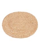 Set de table en jute tressé Bombay naturel - 45x35 cm